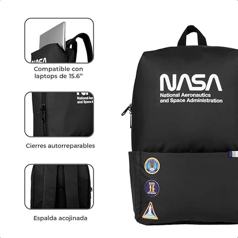 TechZone Mochila Edición NASA Backpack Para Lap... image number null