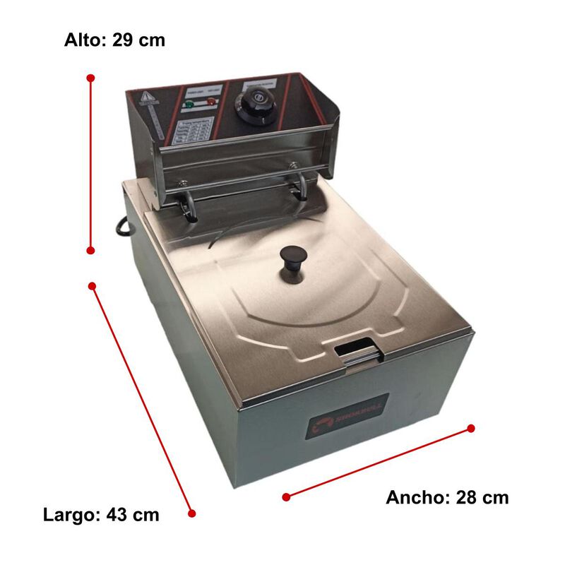 Freidora sencilla&nbsp;Shorbull image number null