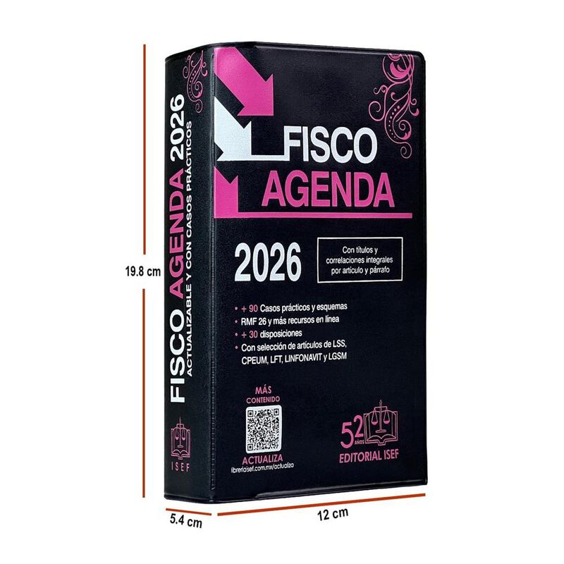 Fisco Agenda Rosa 2026, de Ediciones Fiscales I... image number null