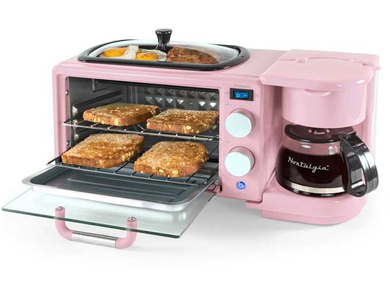 Breakfast Station Nostalgia 3 En 1, Estilo Retr... image number null