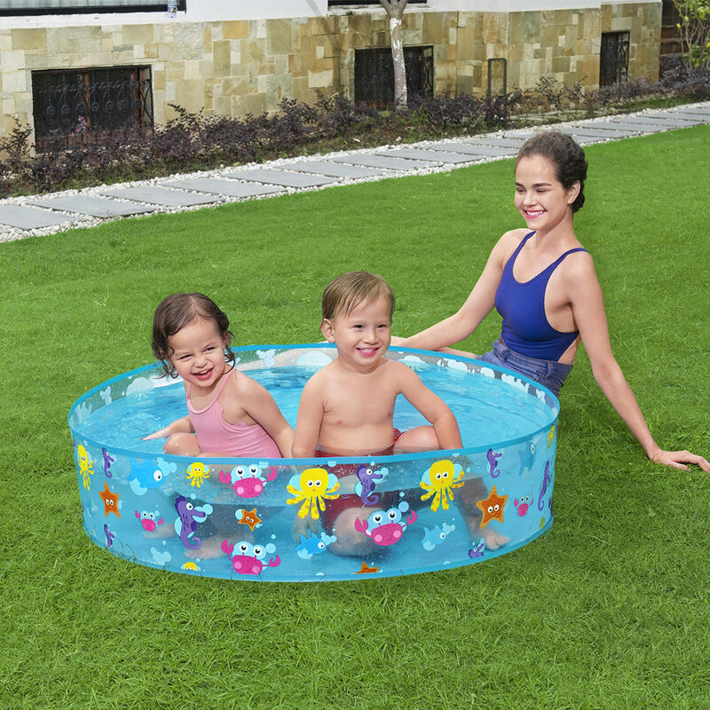 Alberca Circular Infantil Animales Marinos 122 ... image number null