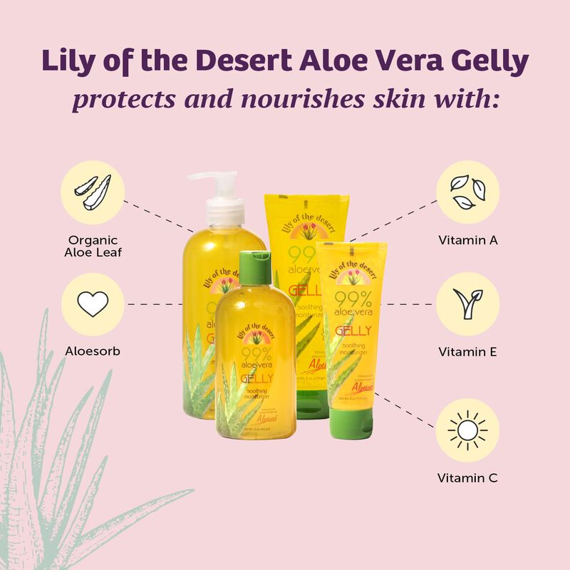 Crema Hidratante Lily Of The Desert Gelly, 99% ... image number null