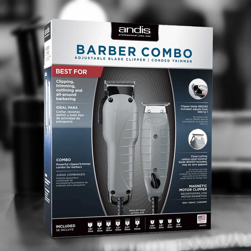 Andis Barber Combo Cortadora Y Recortadora Prof... image number null