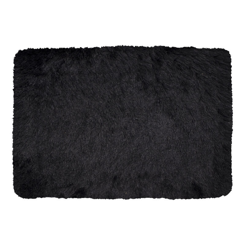 Tapete Decorativo 1.20 X 1.70 Negro 3 cm Mod Be... image number null
