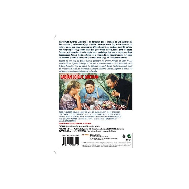 Filmoteca Rko: Sabian Lo Que Quer&iacute;an (dvd) image number null