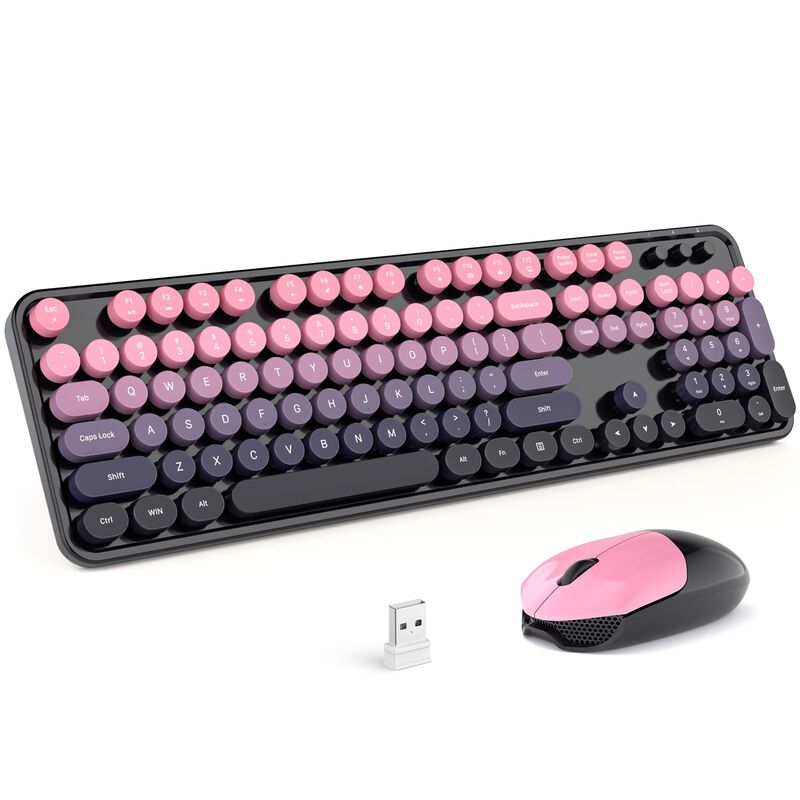 Combo De Teclado Y Rat&oacute;n Inal&aacute;mbrico Mofii 2.4g... image number null