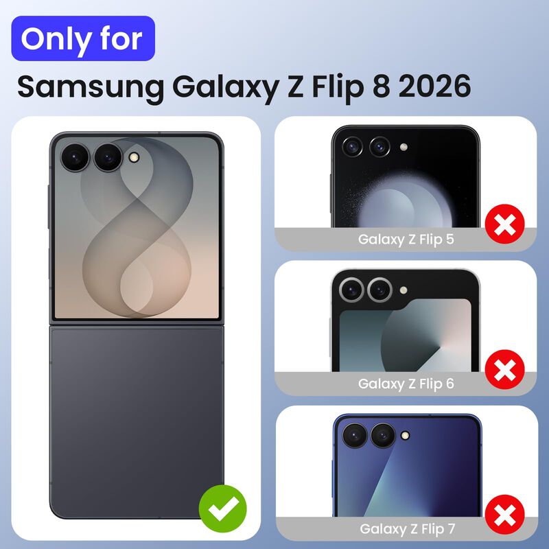 Funda Vego para Samsung Galaxy Z Flip 8 Azul co... image number null