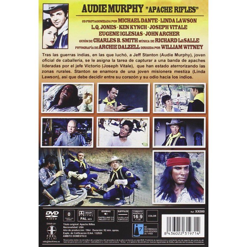 Fusiles Apaches (dvd) image number null