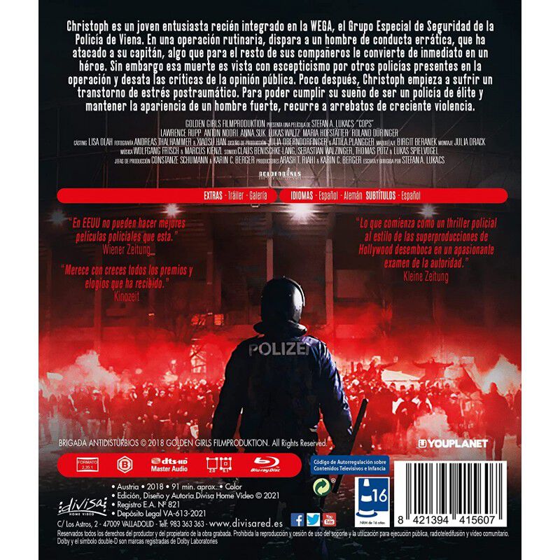 Brigada antidisturbios - BD [Blu-ray] image number null