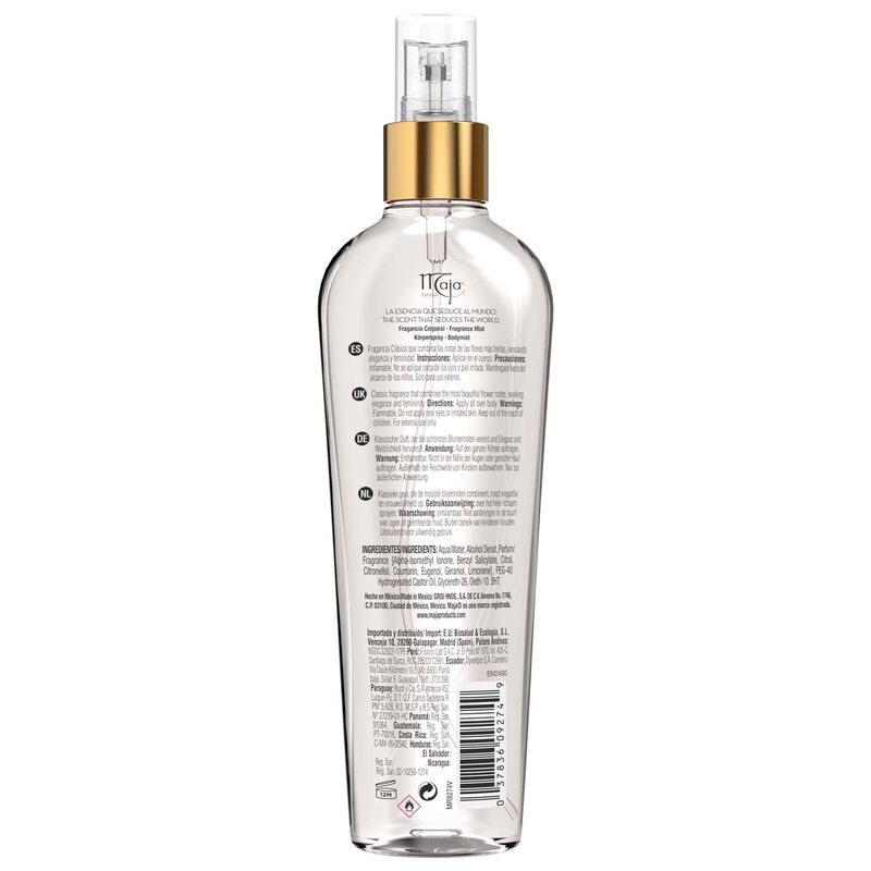 Bruma Corporal Perfumada Maja Classic 240 Ml Co... image number null