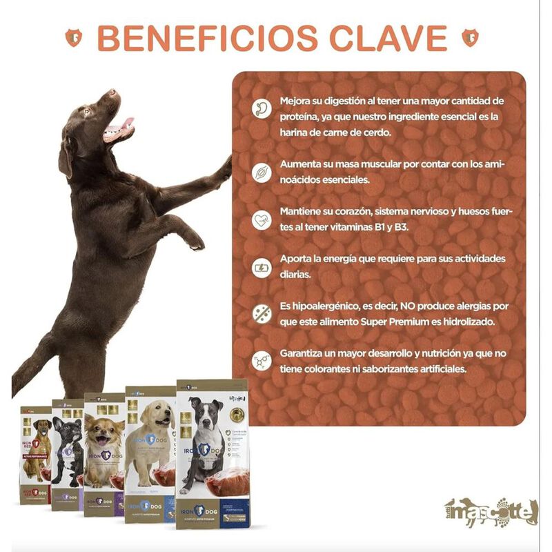 Iron Dog Super Premium Adulto 20 Kg Original Se... image number null