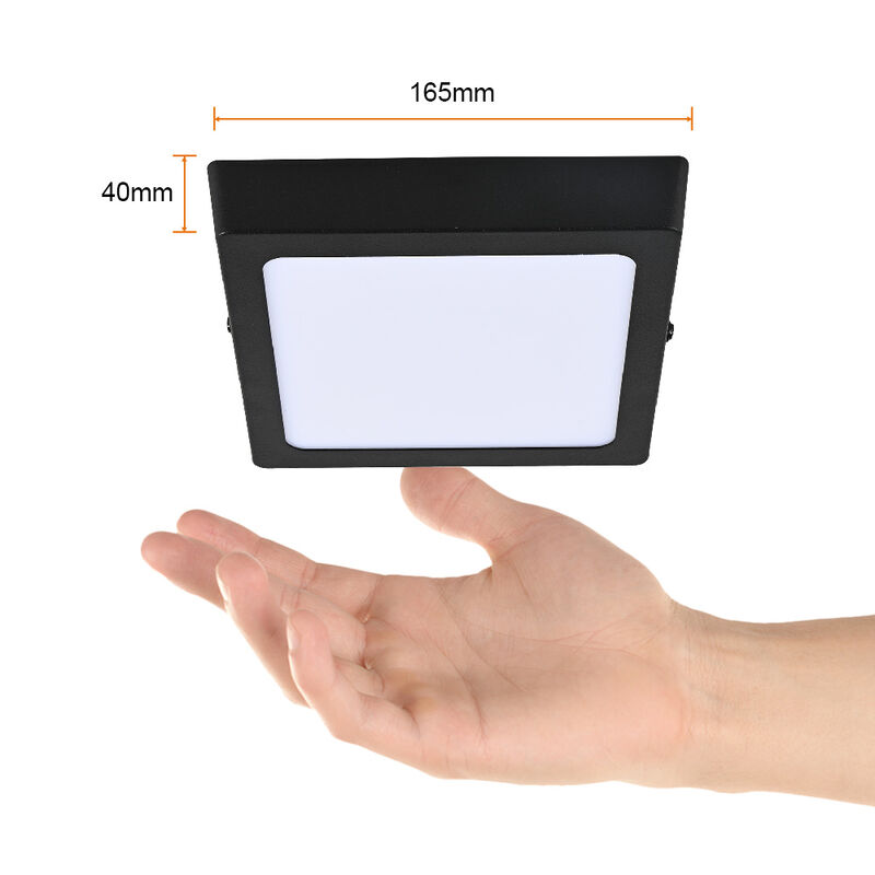 L&aacute;mpara Plaf&oacute;n LED de Sobreponer, 12 W, Luz Sua... image number null