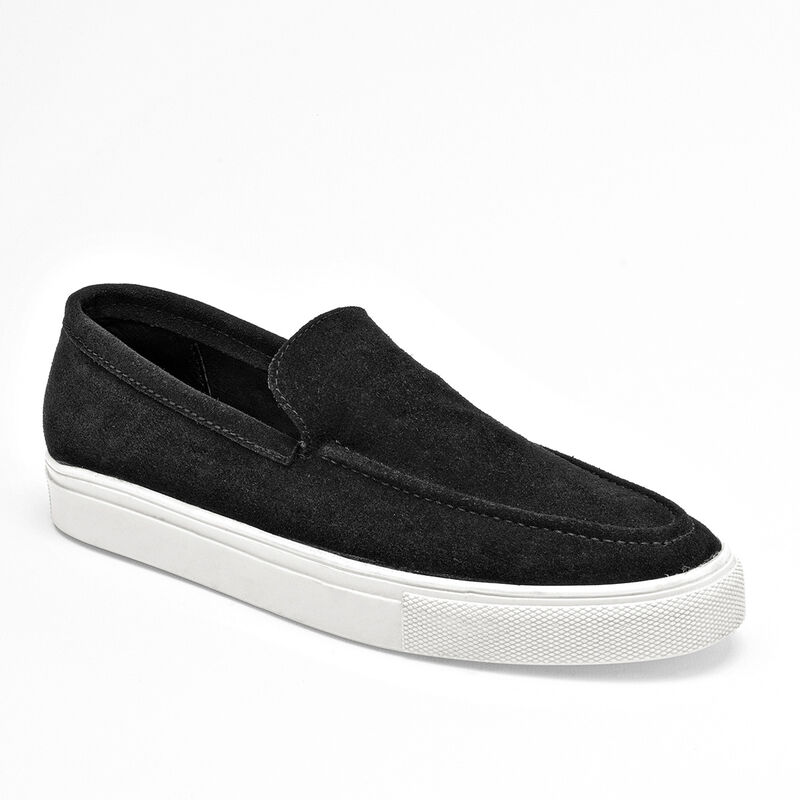 Elegancy zapato casual piel para hombre negro c... image number null