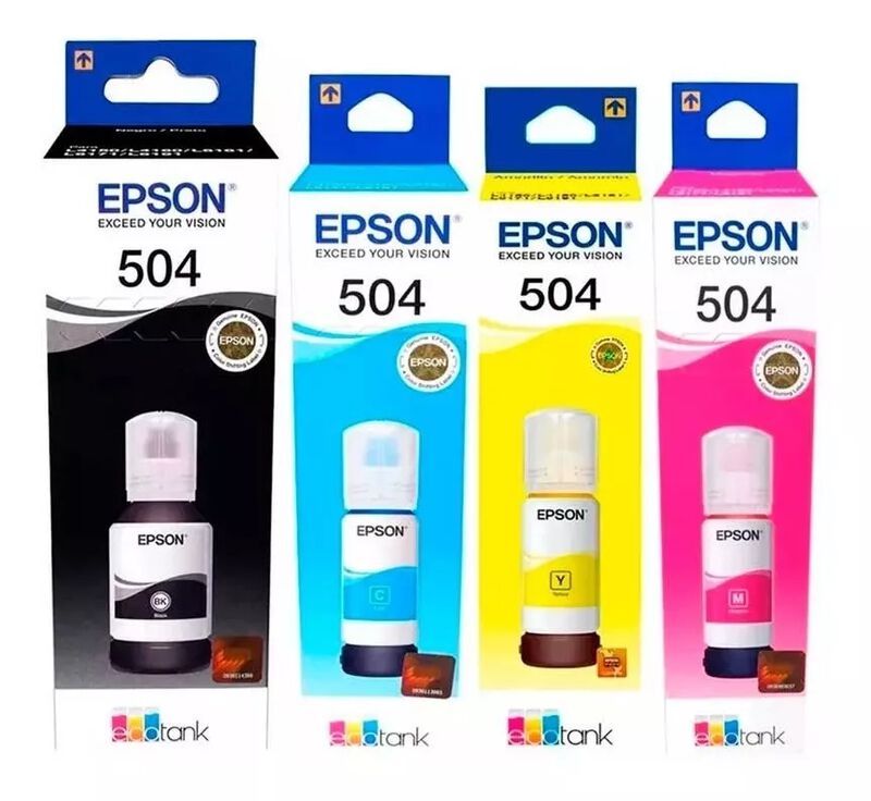Kit De Tintas Epson T504 image number null