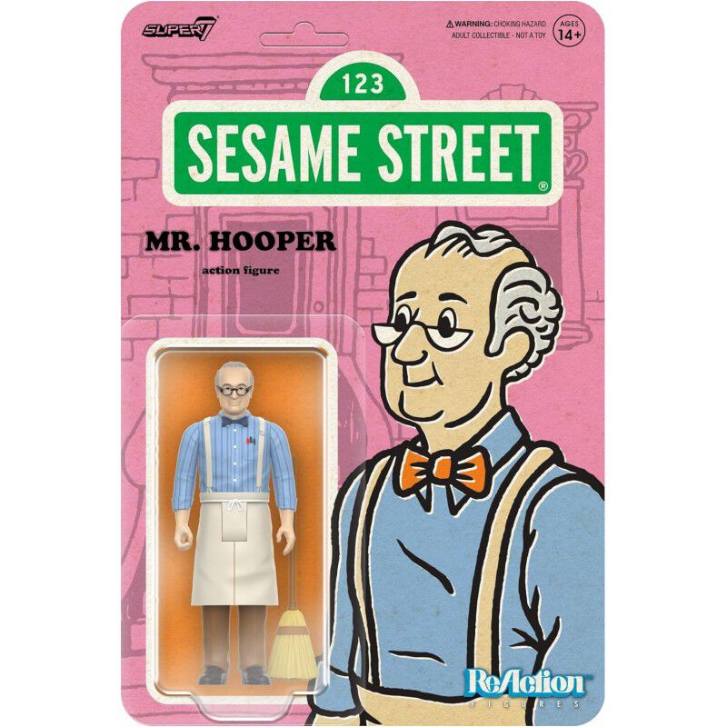 Figura Mr Hooper Sesame Street Barrio S&eacute;samo Ar... image number null