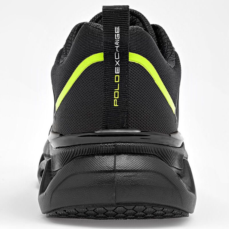 Polo exchange tenis para hombre negro cod 14138... image number null