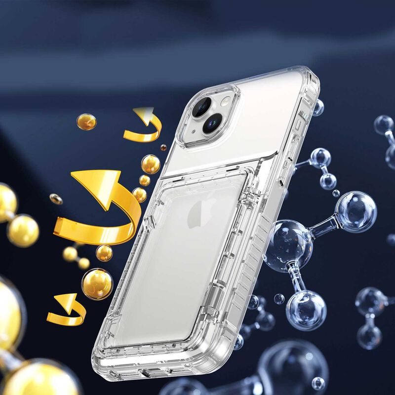 Funda Tekku Tpu Tarjetero Para Iphone 15 Plus T... image number null
