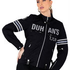 Chamarra Mujer Biker Con Proteccion Negro Roosevelt A317