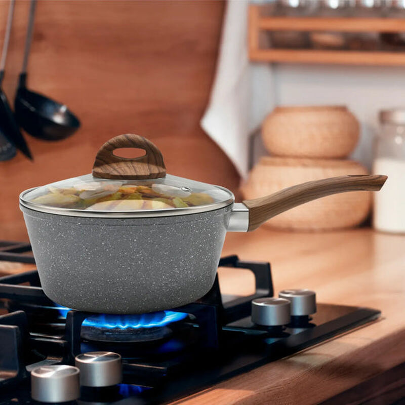 Olla MasterChef Granite+ 1.2 Litros Gris MA-SPA... image number null