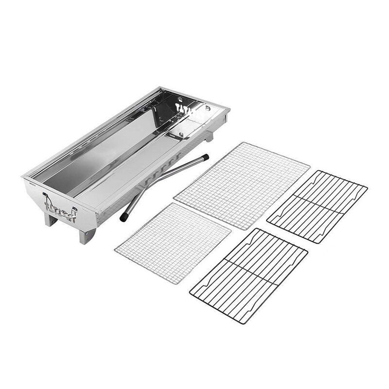 Asador De Acero Inoxidable Modelo Sonora image number null