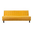 Sofá Cama 3 Posiciones Modelo Venecia Mostaza