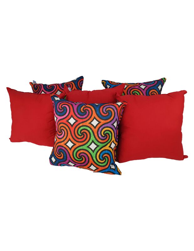 Set 6 Cojines Decorativos Premium Almoda Combin... image number null