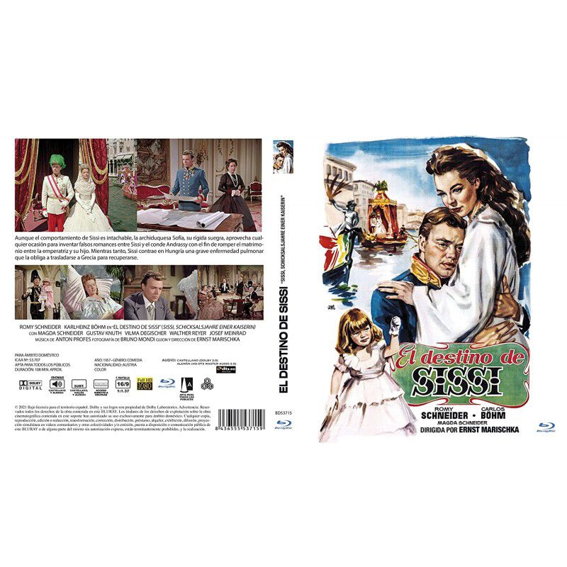 El Destino De Sissi [blu-ray] (1957) Sissi - Sc... image number null