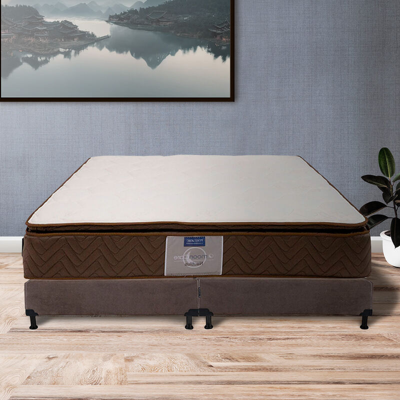 Colch&oacute;n King Size Restonic Nautilus+S&aacute;banas Dic... image number null