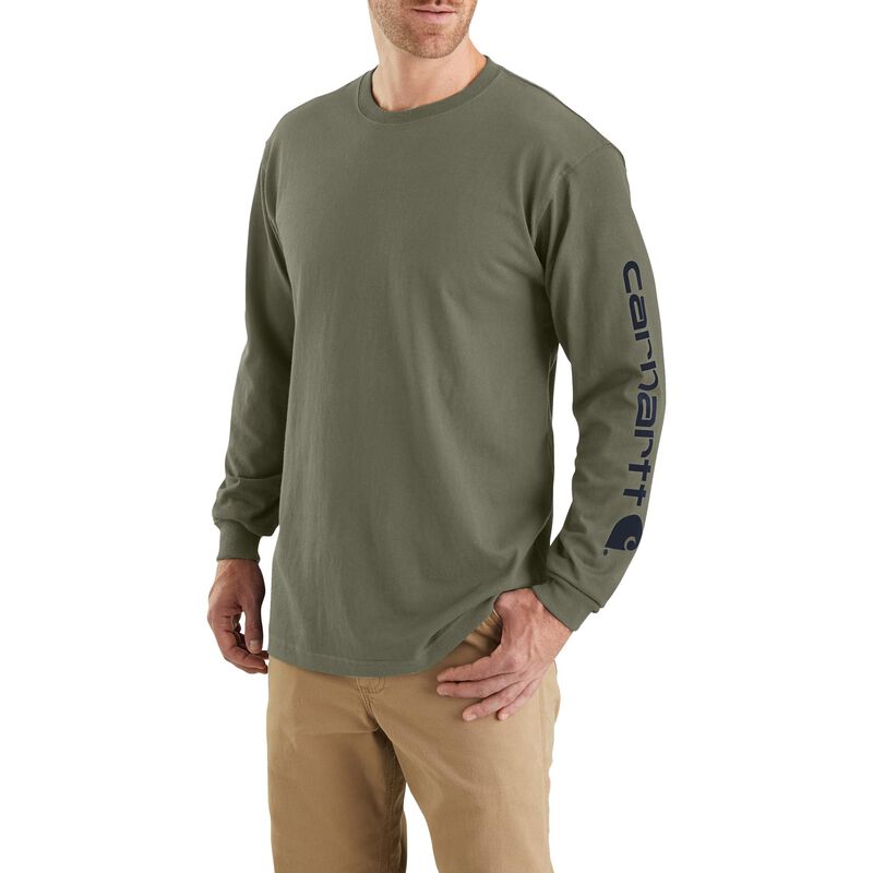 Camiseta Carhartt Dearborn Manga Larga, Color O... image number null