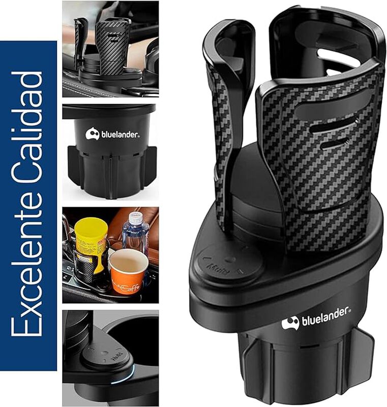 Portavasos para Auto Doble Ajustable Bluelander image number null