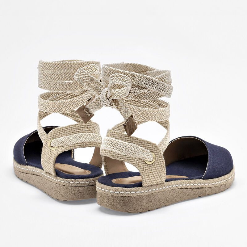 Been Class Zapatos para mujer marino beige BAJA image number null