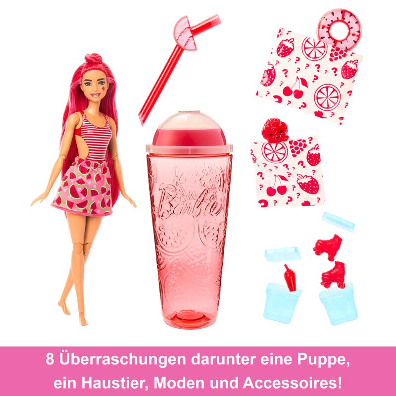 Mu&ntilde;eca Barbie Pop Reveal Watermelon Crush Con L... image number null