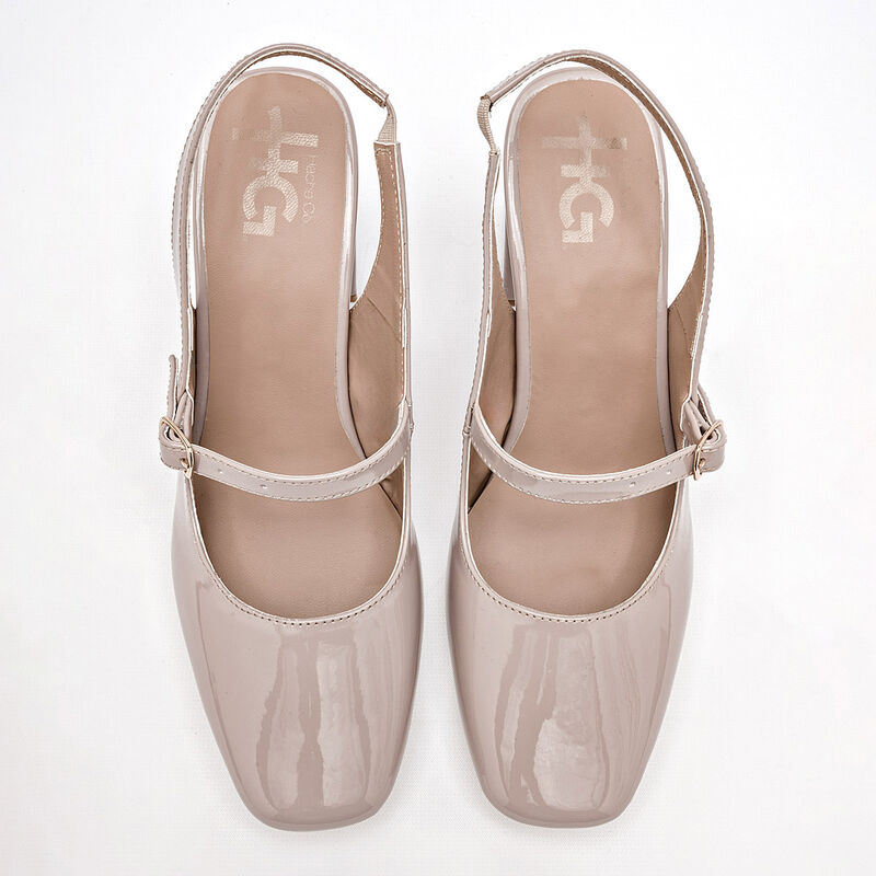 Hg Zapatilla para mujer beige image number null