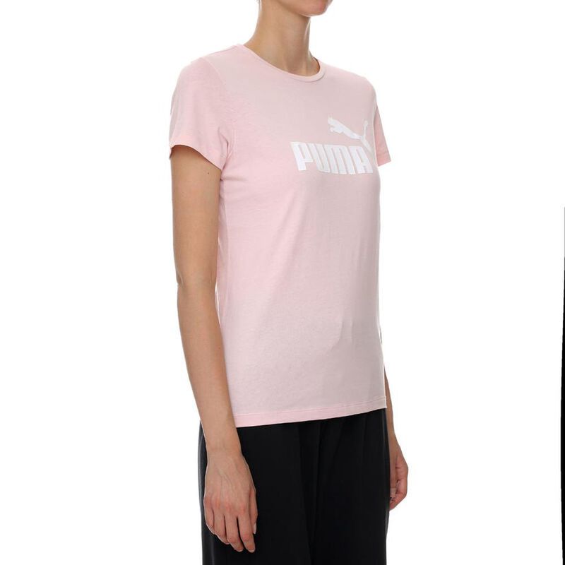 Playera Puma Ess Logo Tee Para Mujer image number null
