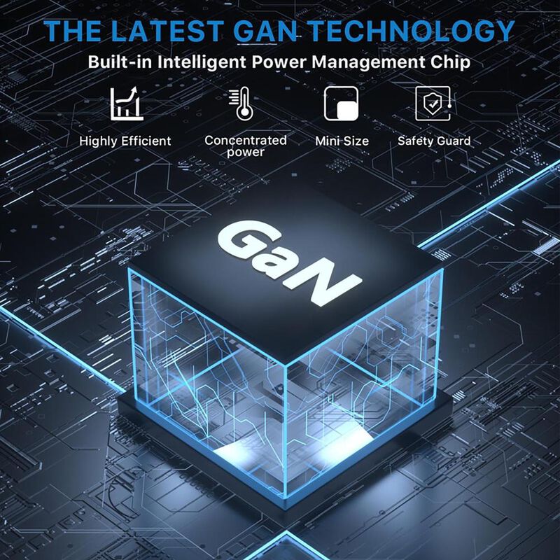 Cargador AC MYBAT 67W GaN Universal USB-C para ... image number null