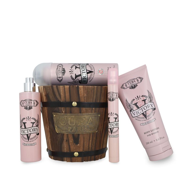 Set Cuba Victory 4Pzs 100Ml Edp Spray/ Desodora... image number null