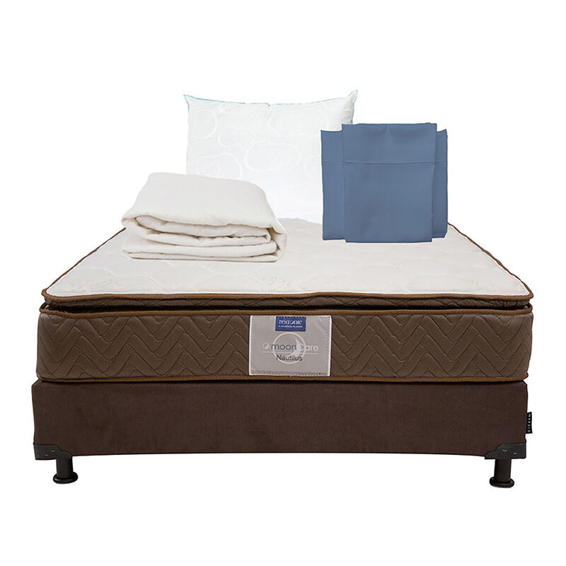 Colch&oacute;n Individual Restonic Nautilus + Box Dica... image number null