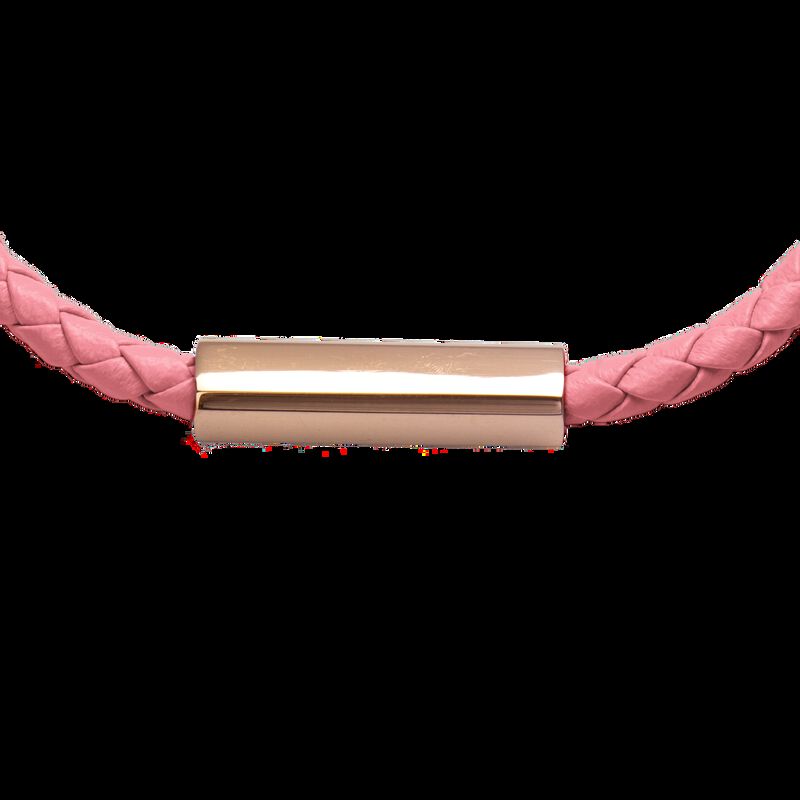 Brazalete Mujer Cuero Piel, Pulsera Acero Inoxi... image number null