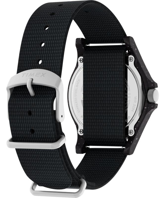 Reloj Timex Reclaim 40mm Esfera Negra Correa 20... image number null