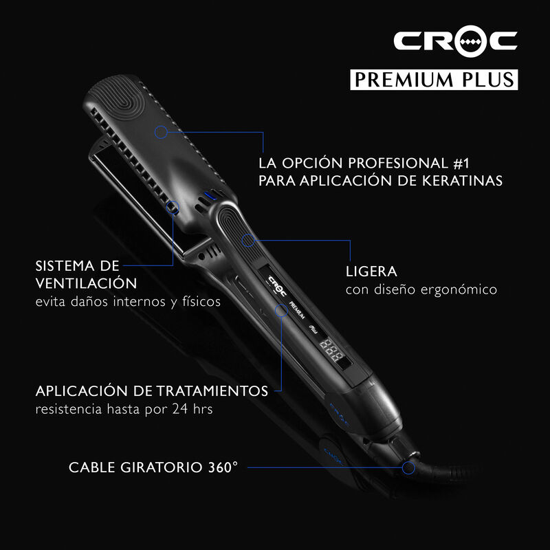 Alaciadora CROC Premium Plus image number null