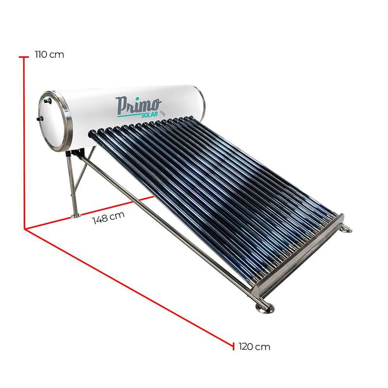 Calentador Solar 12 Tubos Iusa 180 L image number null