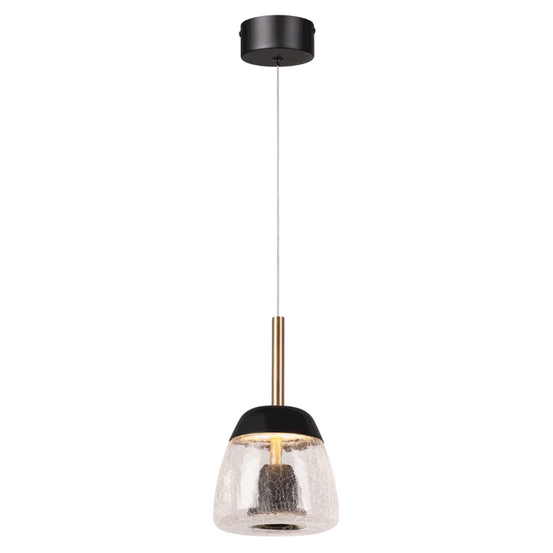 L&aacute;mpara Colgante Led De Cristal 9 W, Luz C&aacute;lida... image number null