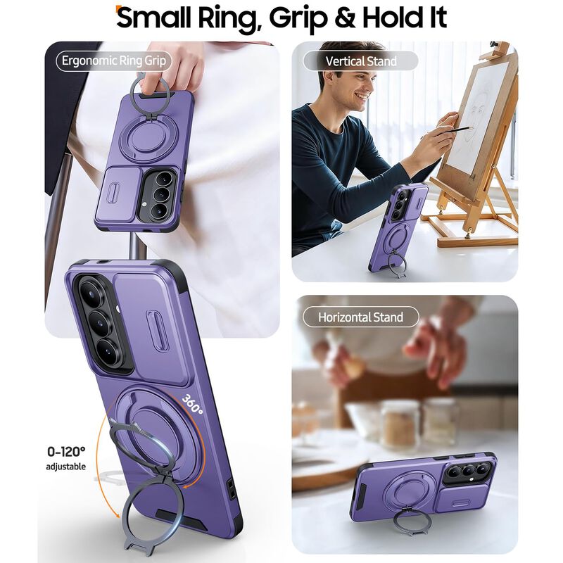 Funda Jame para Samsung Galaxy S26+ con Soporte... image number null