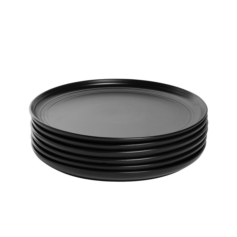Plato De Cena 10 Strawberry Street 27 cm Negro ... image number null