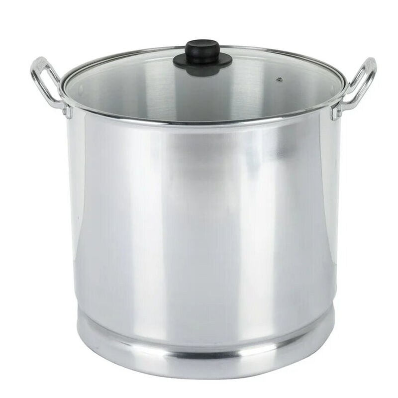 Olla Recta 28cm Mod: O2830 Con Tapa de Cristal image number null