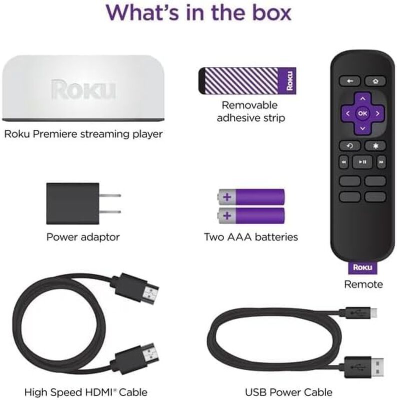 Reproductor De Medios En Streaming Roku 3920rw-... image number null