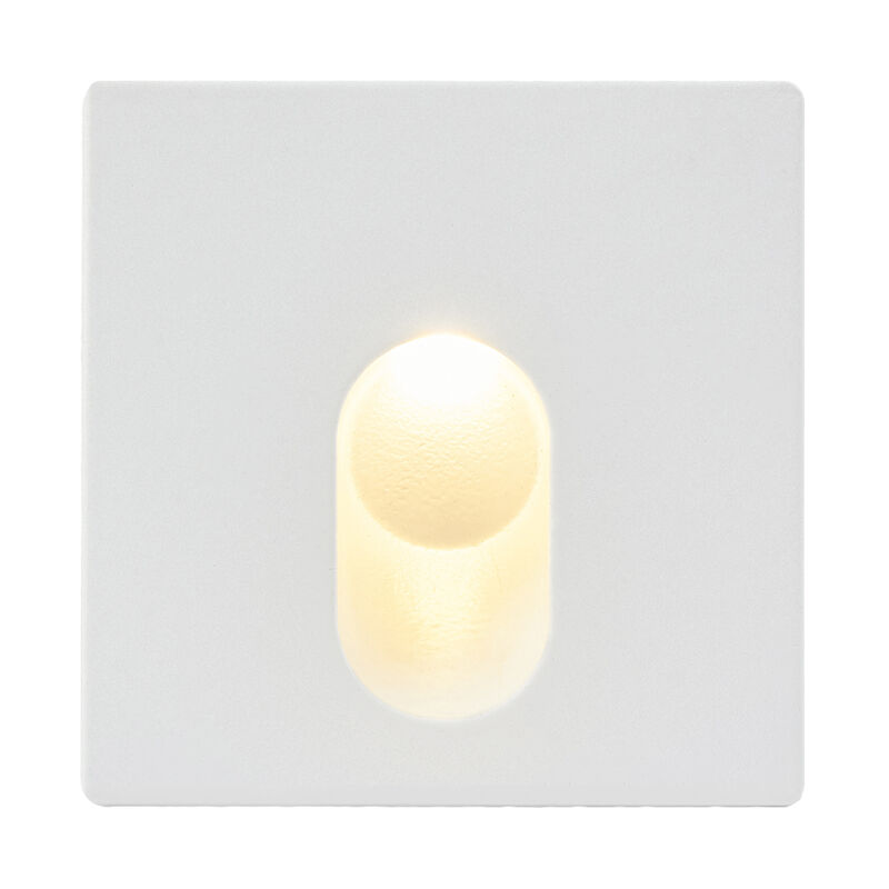 Lampara Empotrado En Muro Blanco 1w Luz Blanca ... image number null