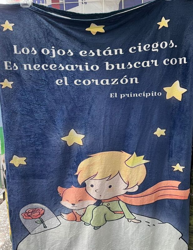 Exclusiva! Cobija Frazada Ultra Suave El Princi... image number null