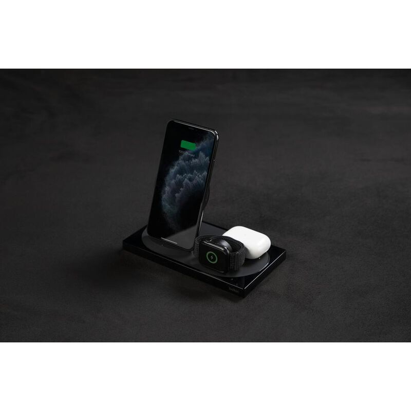 Base de Carga 3 en 1 Wireless Boost Charge Negr... image number null