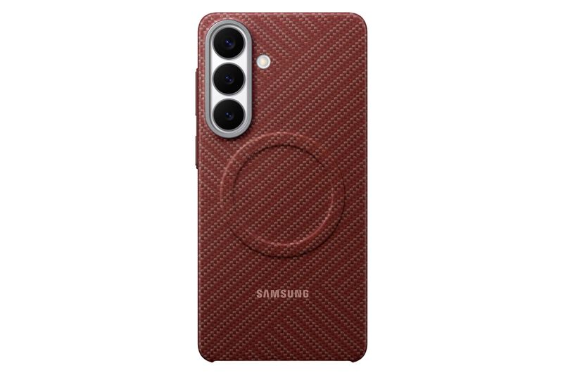 Funda Magn&eacute;tica Samsung Galaxy S26+ Carbono Roj... image number null